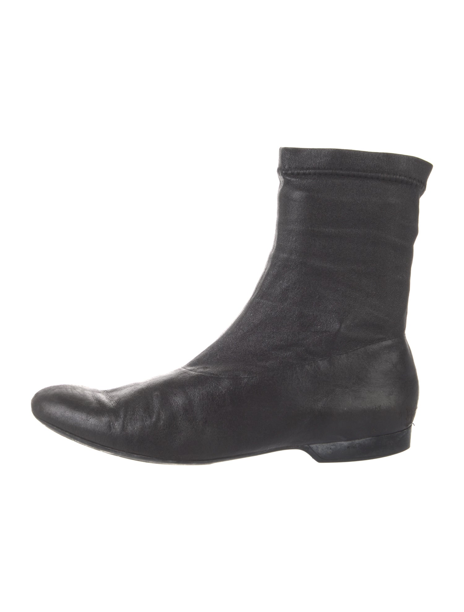 Robert Clergerie Leather Sock Boots