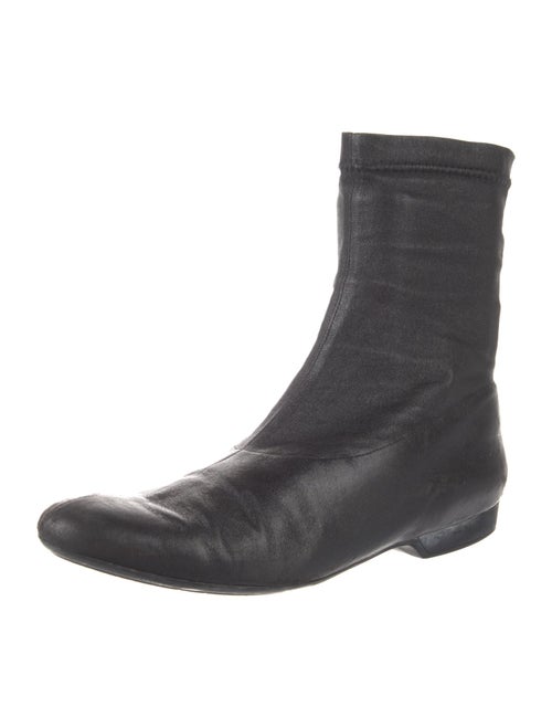 Robert Clergerie Leather Sock Boots