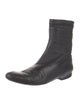 Robert Clergerie Leather Sock Boots
