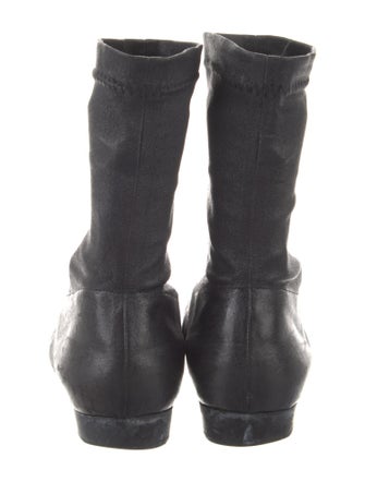 Robert Clergerie Leather Sock Boots