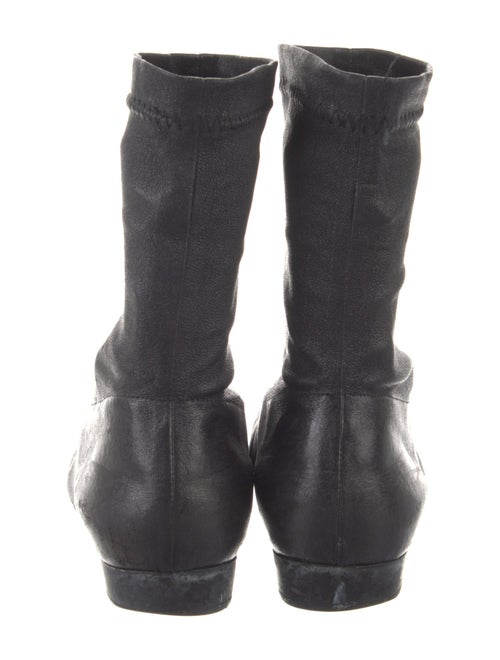 Robert Clergerie Leather Sock Boots