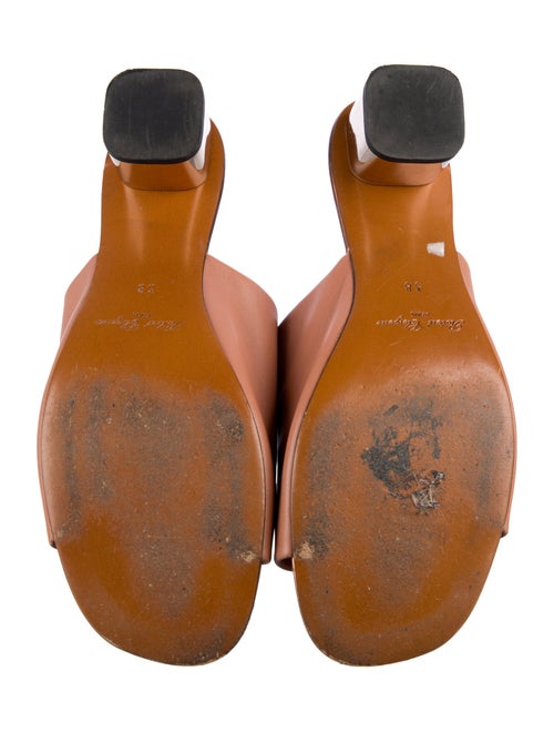 Robert Clergerie Leather Slides