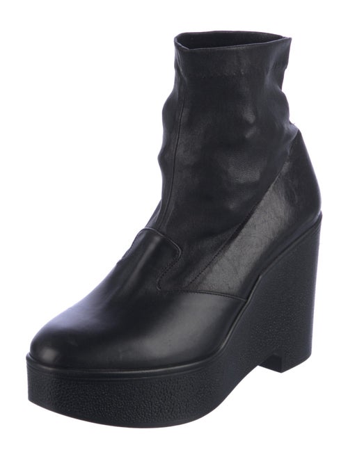 Robert Clergerie Leather Sock Boots