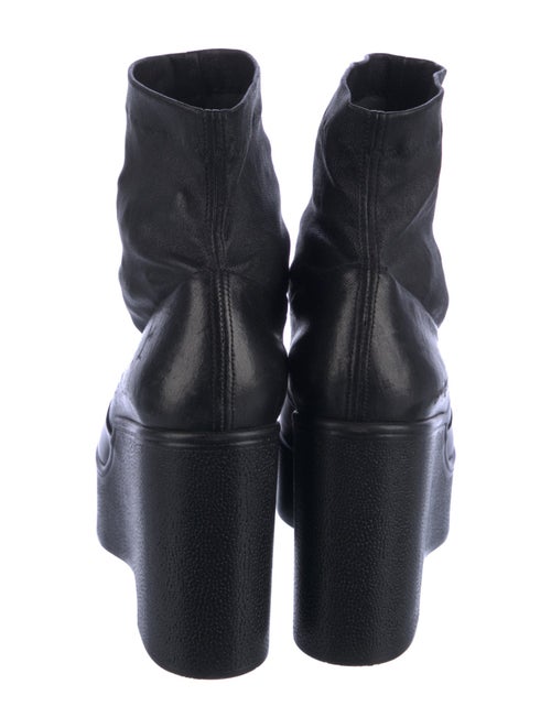 Robert Clergerie Leather Sock Boots