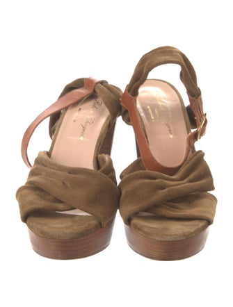 Robert Clergerie Suede Sandals