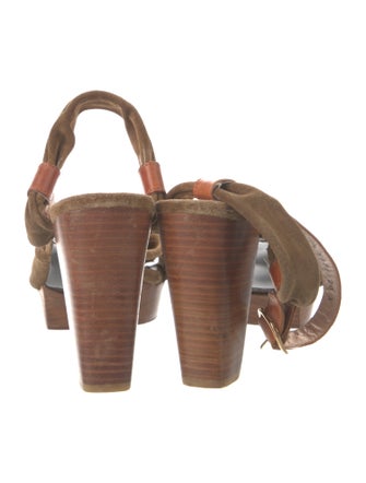 Robert Clergerie Suede Sandals