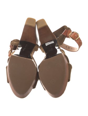 Robert Clergerie Suede Sandals