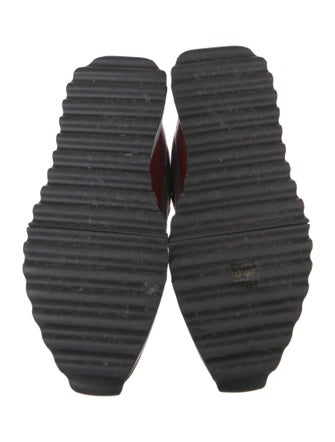 Robert Clergerie Suede Printed Athletic Sneakers