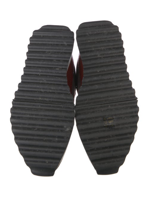 Robert Clergerie Suede Printed Athletic Sneakers