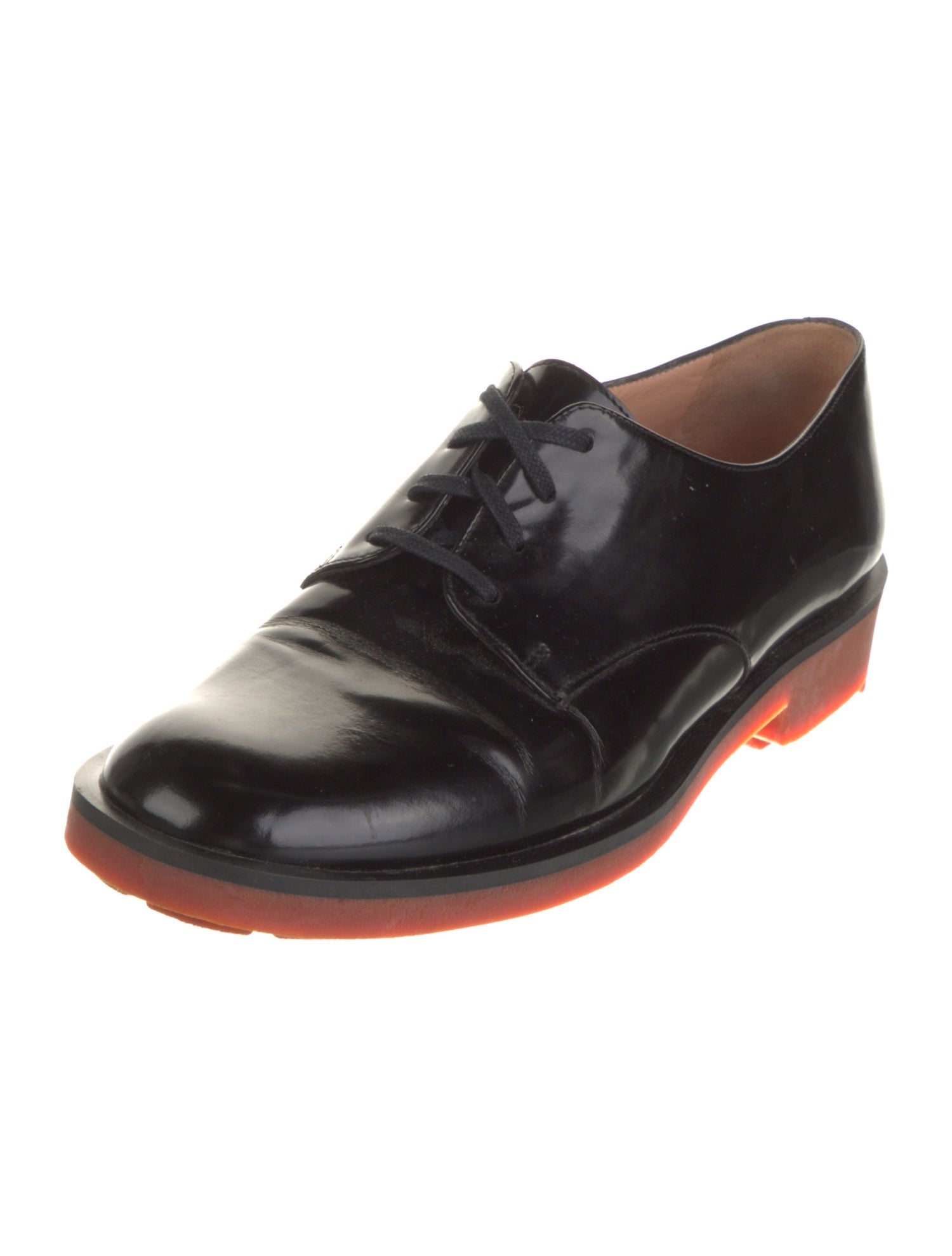 Robert Clergerie Patent Leather Oxfords
