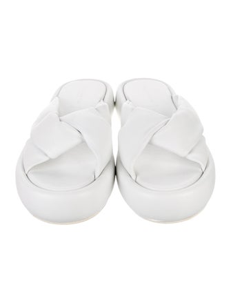 Robert Clergerie Leather Slides