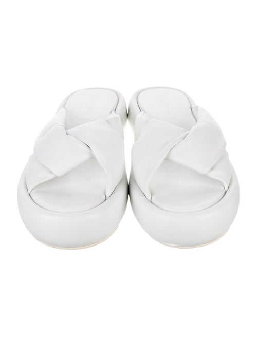 Robert Clergerie Leather Slides