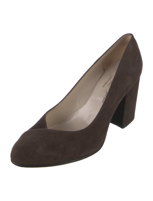 Robert Clergerie Suede Pumps
