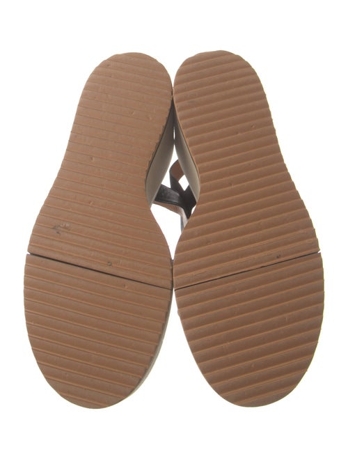 Robert Clergerie Leather Slingback Sandals