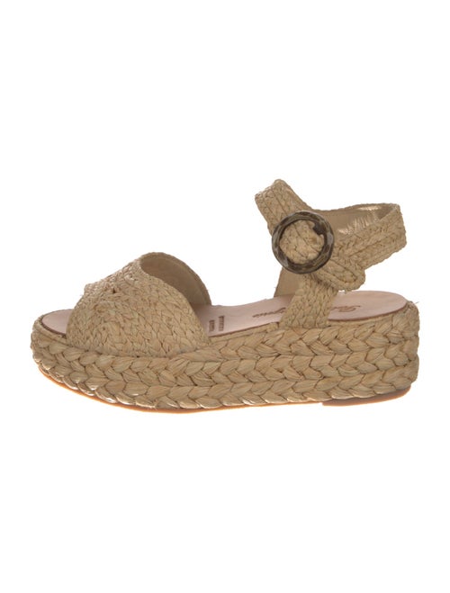 Robert Clergerie Straw Espadrilles