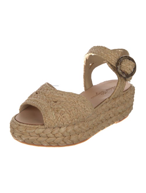 Robert Clergerie Straw Espadrilles
