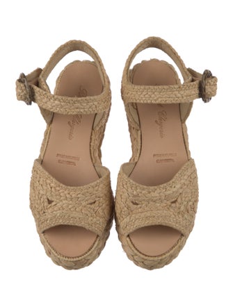 Robert Clergerie Straw Espadrilles