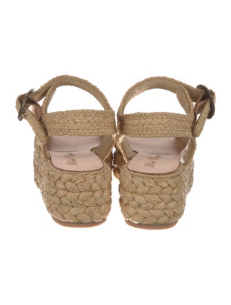 Robert Clergerie Straw Espadrilles