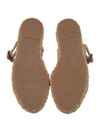 Robert Clergerie Straw Espadrilles