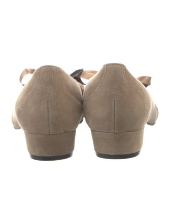 Robert Clergerie Suede Flats