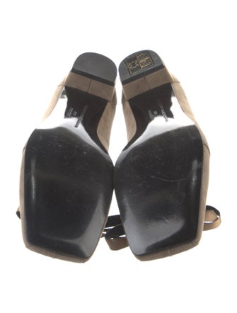 Robert Clergerie Suede Flats