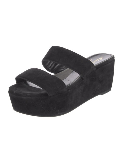 Robert Clergerie Suede Slides