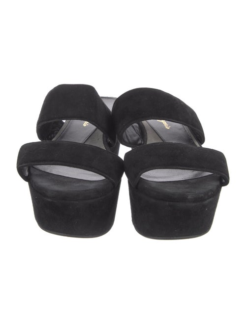 Robert Clergerie Suede Slides