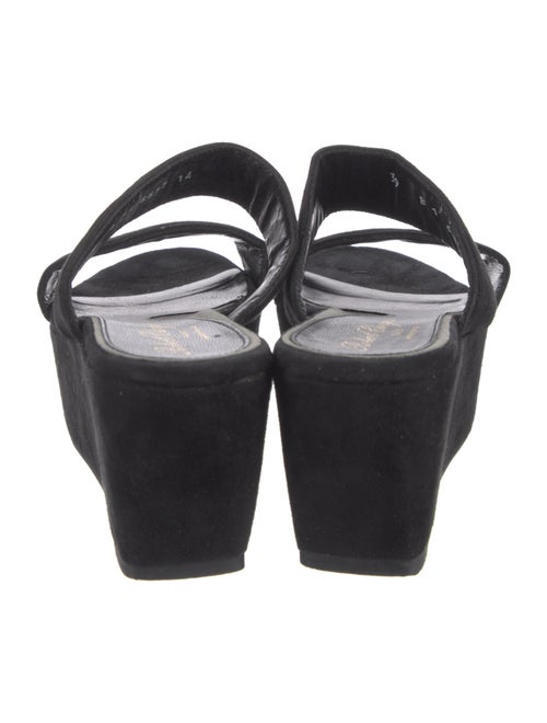 Robert Clergerie Suede Slides