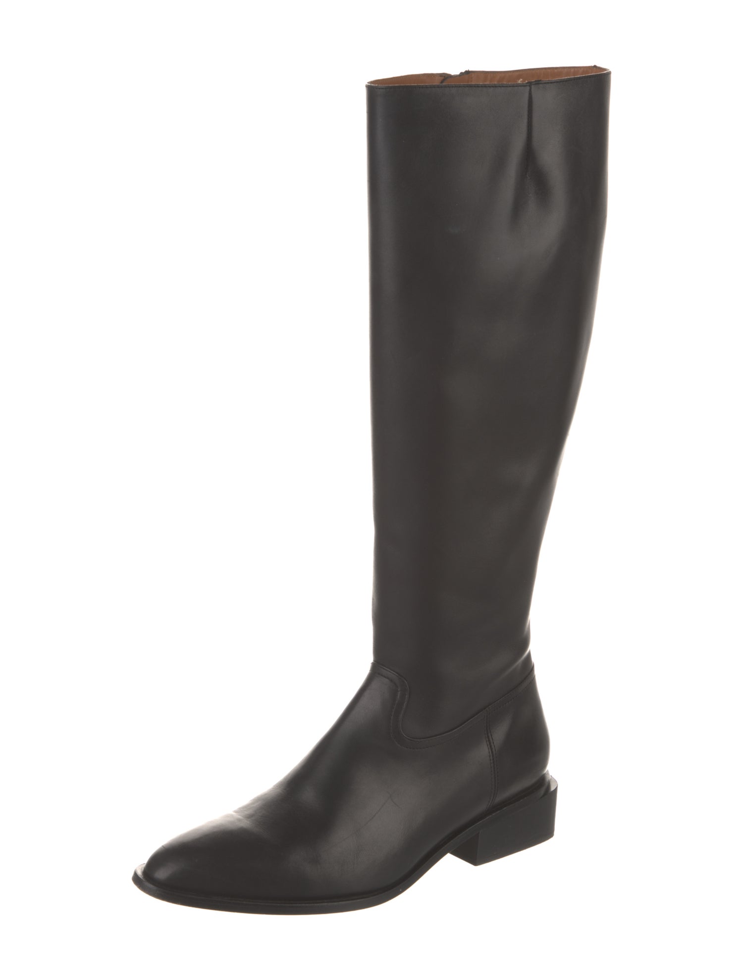 Robert Clergerie Leather Riding Boots
