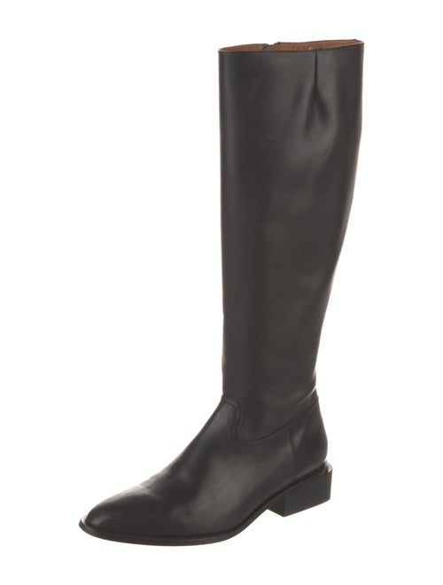 Robert Clergerie Leather Riding Boots