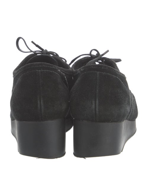 Robert Clergerie Suede Lasercut Accents Oxfords