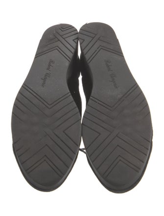 Robert Clergerie Suede Lasercut Accents Oxfords