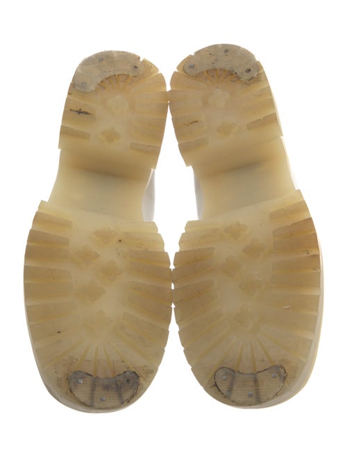 Robert Clergerie Leather Mules