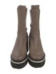 Robert Clergerie Leather Sock Boots