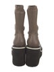 Robert Clergerie Leather Sock Boots