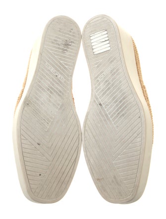 Robert Clergerie Raffia Oxfords