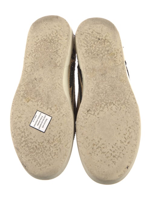 Robert Clergerie Straw Printed Espadrilles