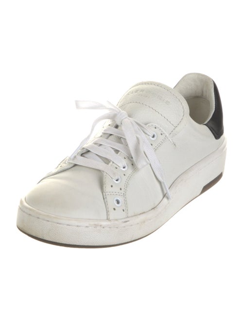 Robert Clergerie Leather Printed Sneakers