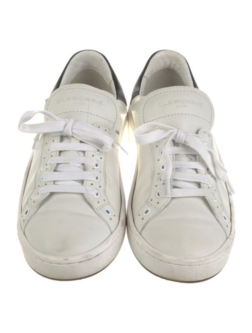 Robert Clergerie Leather Printed Sneakers