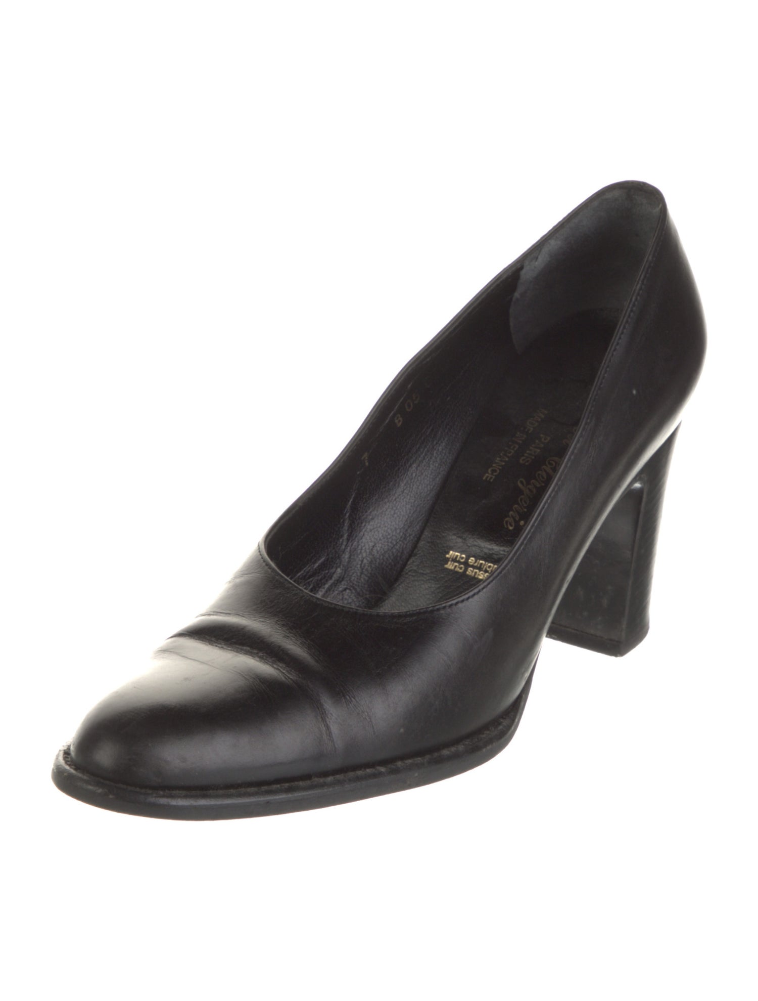 Robert Clergerie Leather Pumps