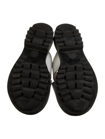 Robert Clergerie Leather Slides