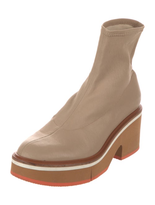 Robert Clergerie Leather Sock Boots