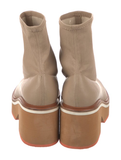 Robert Clergerie Leather Sock Boots