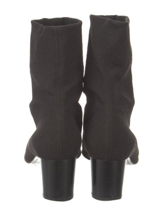 Robert Clergerie Canvas Sock Boots