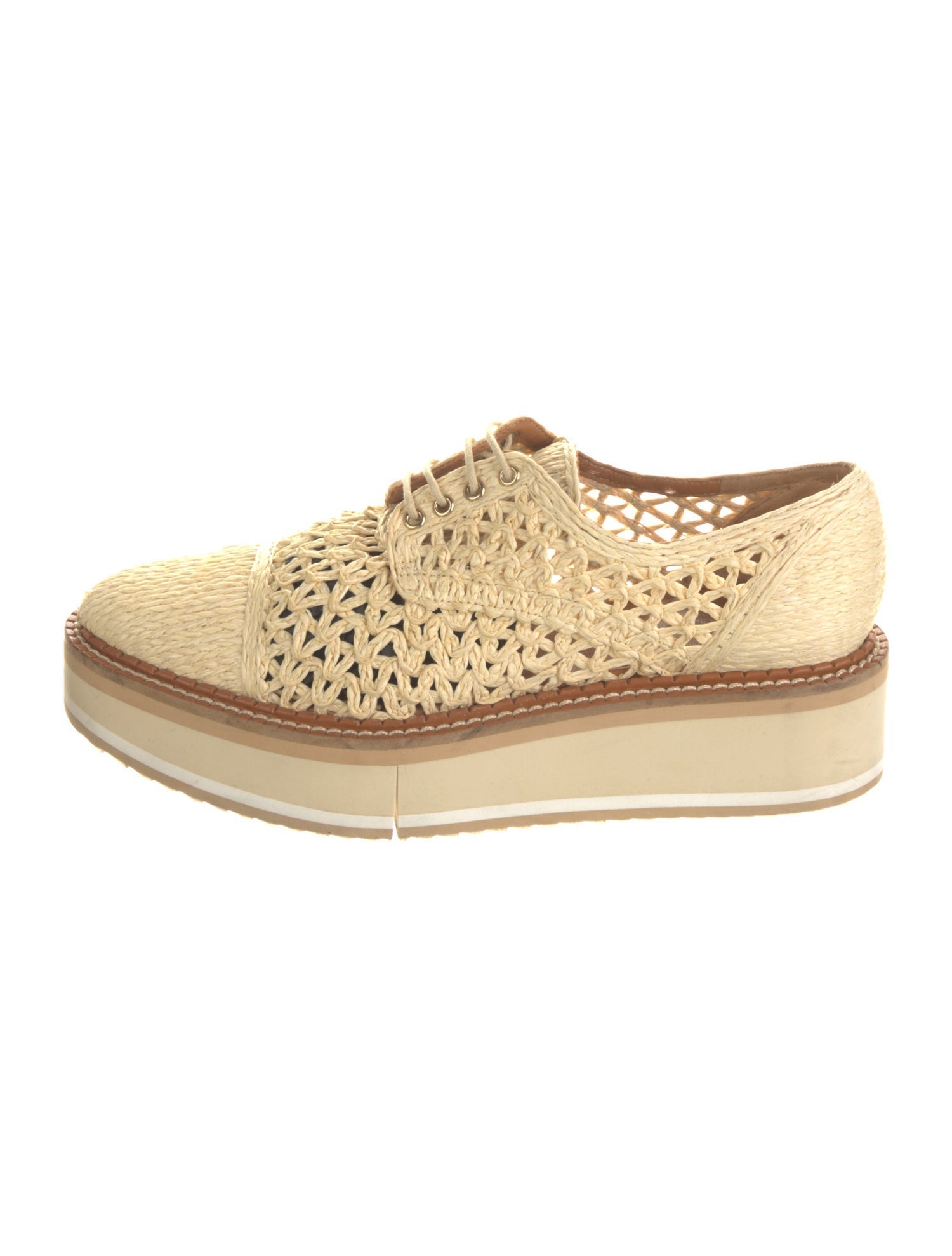 Robert Clergerie Raffia Espadrilles