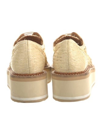 Robert Clergerie Raffia Espadrilles