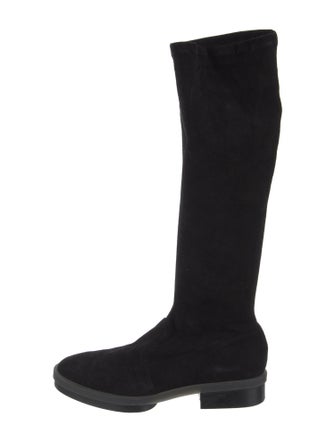 Robert Clergerie Suede Riding Boots