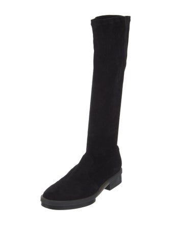 Robert Clergerie Suede Riding Boots