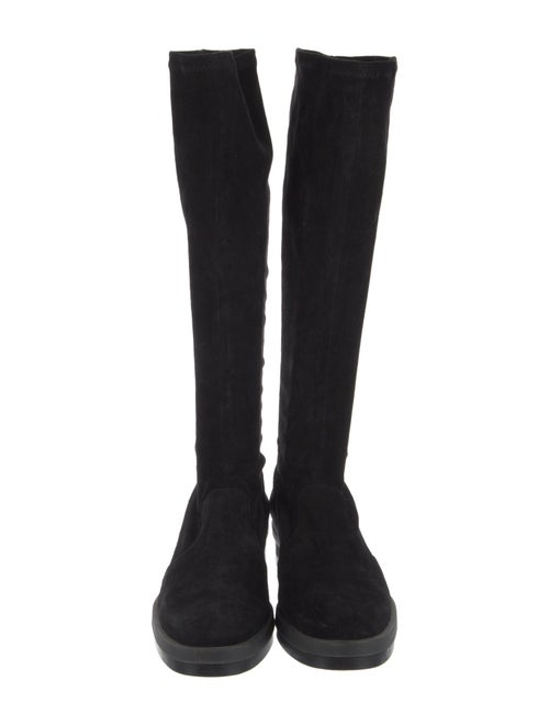 Robert Clergerie Suede Riding Boots