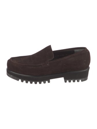 Robert Clergerie Suede Loafers